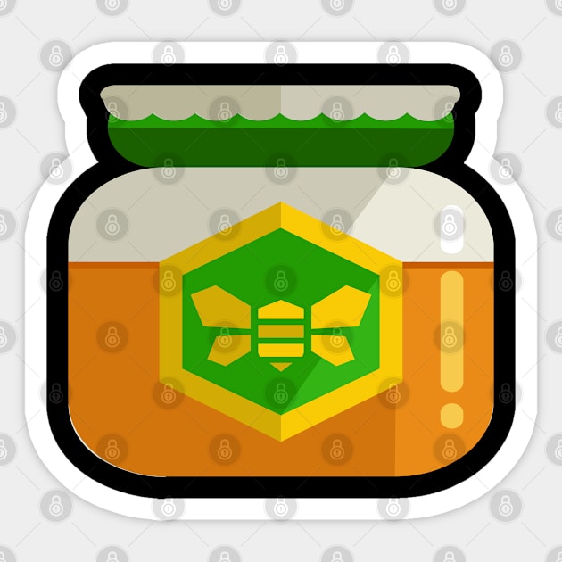 honey jar Sticker by FromBerlinGift